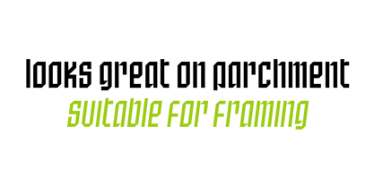 SbB Certiphica Font Poster 6