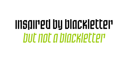 SbB Certiphica Font Poster 2