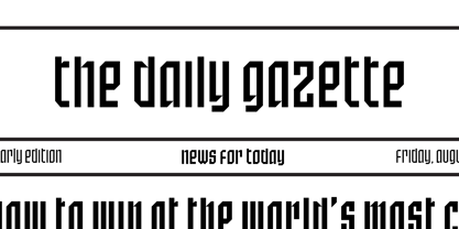 SbB Certiphica Font Poster 5