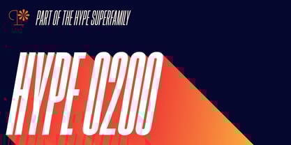Hype 0200 Font Poster 1