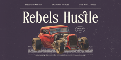 Senovac Font Poster 3