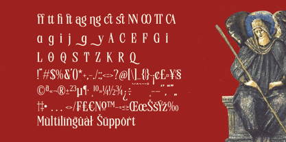Senovac Font Poster 15