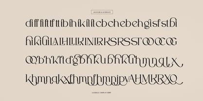 Lugielle Font Poster 12