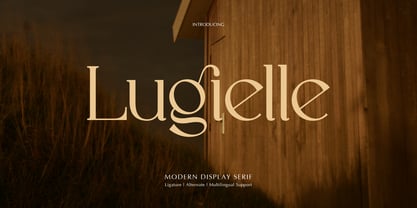 Lugielle Font Poster 1
