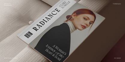 Brighty Harmony Font Poster 7