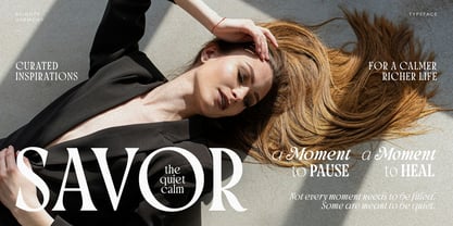 Brighty Harmony Font Poster 3