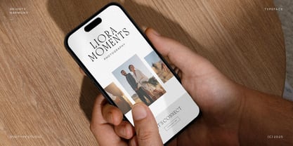 Brighty Harmony Font Poster 12