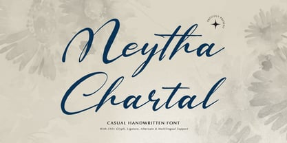 Meytha Chartal Font Poster 1