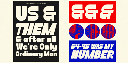 Over Heat Font Poster 8