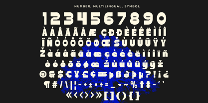 Over Heat Font Poster 13