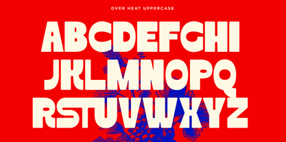 Over Heat Font Poster 11