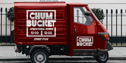 Over Heat Font Poster 4