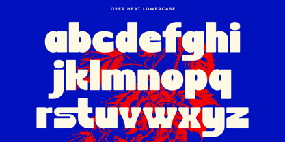 Over Heat Font Poster 12