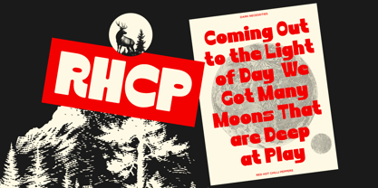 Over Heat Font Poster 10