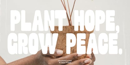 DKS Groovezilla Font Poster 14