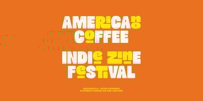 DKS Groovezilla Font Poster 7