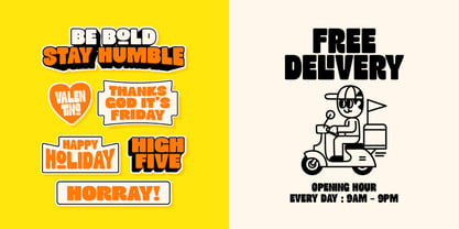 DKS Groovezilla Font Poster 13