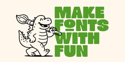 DKS Groovezilla Font Poster 15