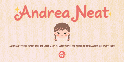 Andrea Neat Font Poster 1