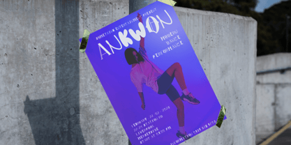 Shape Shift Font Poster 4