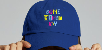 Shape Shift Font Poster 9