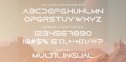 Aeruno Font Poster 7