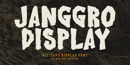MC Janggro Font Poster 1