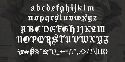 Frostbane Font Poster 5