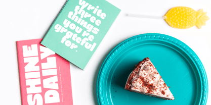 Brink Candy Font Poster 12