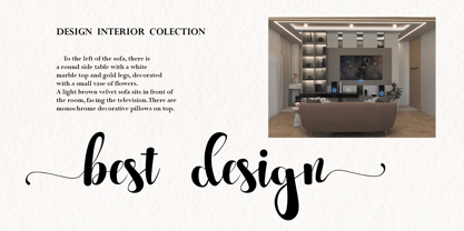 Ikeas Script Font Poster 2