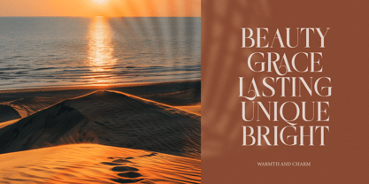 Rosse Merona Font Poster 5