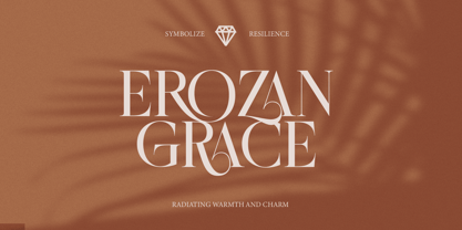 Rosse Merona Font Poster 7