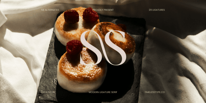 Rosse Merona Font Poster 2