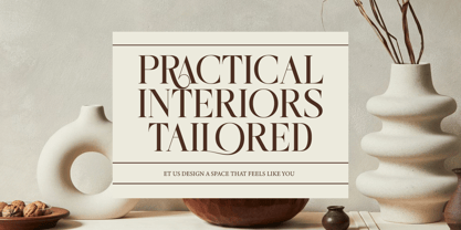 Rosse Merona Font Poster 6