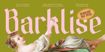 Barklise Font Poster 1