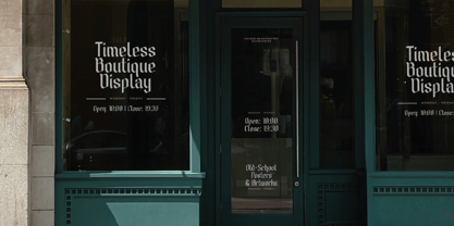 Barklise Font Poster 2