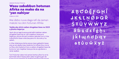 Moucha X Font Poster 8