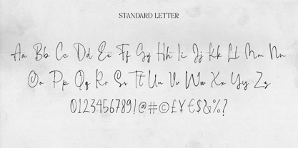 Maltangles Signature Font Poster 8