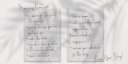 Maltangles Signature Font Poster 7