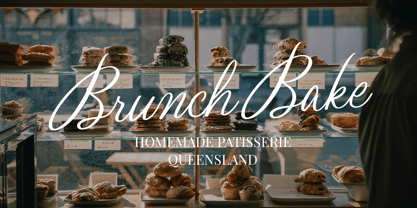 Quishine Classic Script Font Poster 5