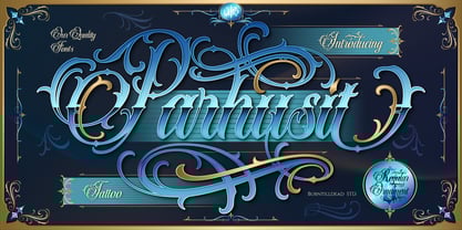 Parhusit Font Poster 1