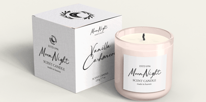 Xupeline Script Font Poster 6