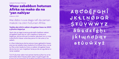 Moucha Modern Font Poster 8