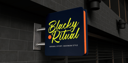 Manteca Backlif Font Poster 6