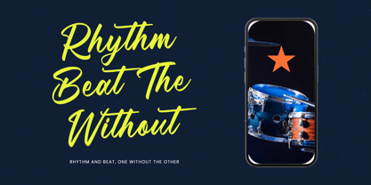 Manteca Backlif Font Poster 4