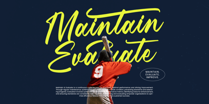 Manteca Backlif Font Poster 9