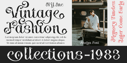 Aholya Font Poster 8