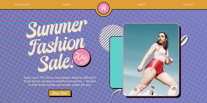 Thick Dream Font Poster 2