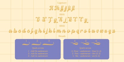 Thick Dream Font Poster 7