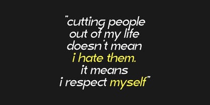 Creapy Font Poster 4